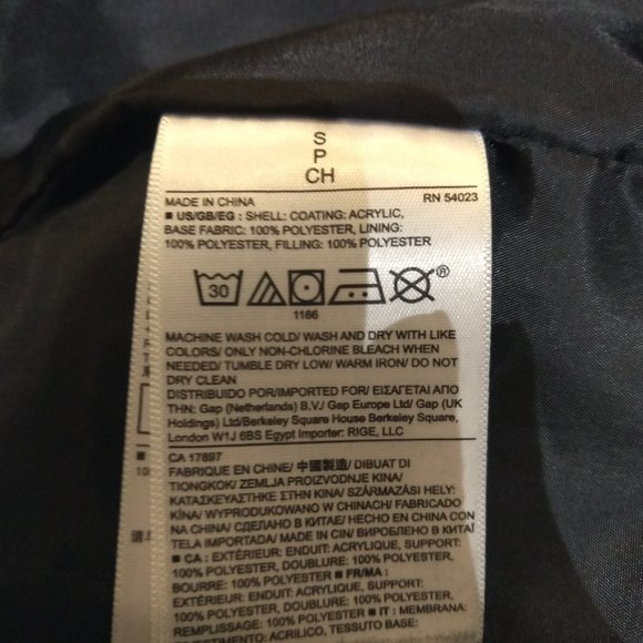 Banana Republic Factory black quilted bomber jacket size small - Picture 4 of 6